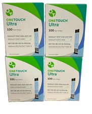 400 tiras reactivas One Touch Ultra~Exp~11/26~12/26~$98~($24,50/Por 100!)~Envío gratuito