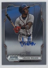 2019 Bowman Sterling Prospect Auto Isranel Wilson #BSPA-IW Auto 7u1