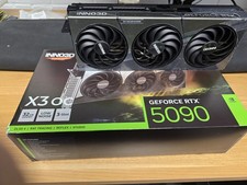(No Core, No VRAM) Inno3D Geforce RTX 5090 X3 OC GPU Heatsink and Box