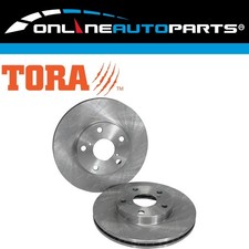 2 Front Disc Brake Rotors for Toyota RAV4 ACA20 ACA21 ACA22 ACA23 2000-2005