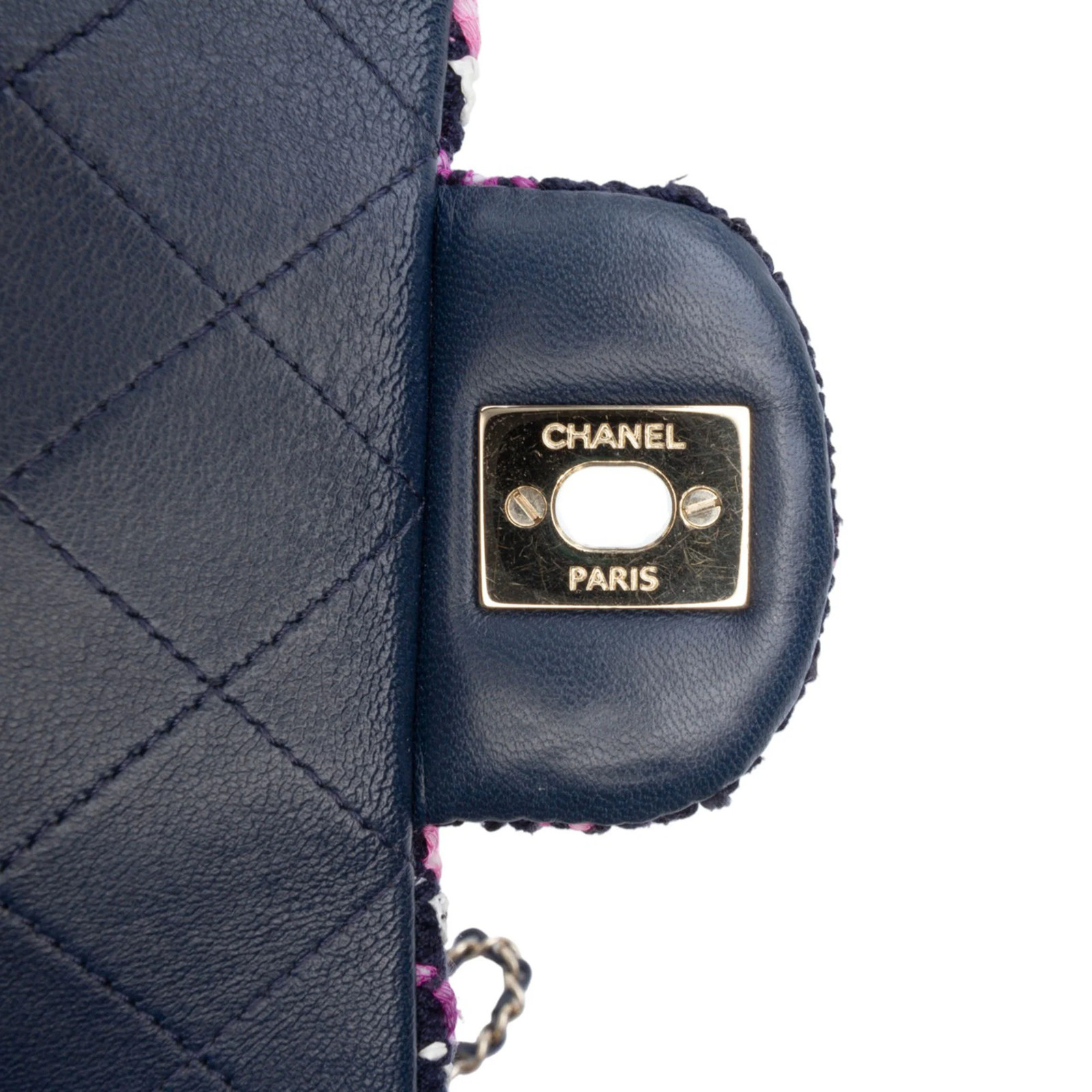 Chanel Mini Rectangular Classic Multicolor Cotton… - image 7