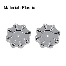 Upgrade Your Faucet with Round Wheel Handle Knobs 2 Knobs Easy Installation