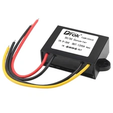 DC-DC Stabilizer, 9V-36V to 12V Boost Buck Converter 5A 60W Waterproof Auto S...