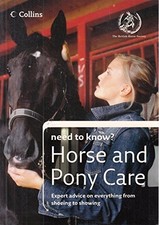 Horse and Pony Care (Need to Know?) Paperback / softback Book The Fast Free