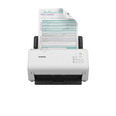 Brother ADS-4300N Dokumentenscanner mit LAN, Duplex & ADF Bis zu 40 Seiten/Min.
