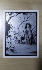 Carte d'art D&D Donjons et Dragons Larry Elmore's argent et acier #3 Ral Parth
