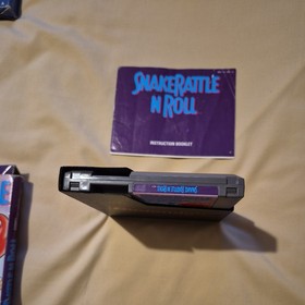 Snake Rattle n Roll NES Nintendo Complete Boxed PAL