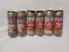 2025 McCormick Finishing Sugars Limited Edition Lot of 6