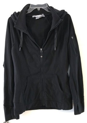 Athleta Somona California Fitted (Tailliert) Kapuzenjacke* Schwarz * Größe M