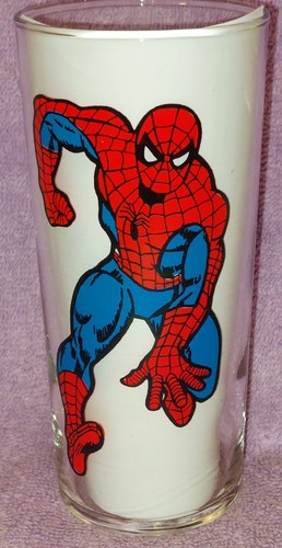 🔥RARE 1978 MARVEL COMICS SPIDER-MAN FEDERAL GLASS! NICE 