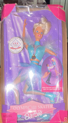 Barbie Olympic Skater Collector Edition Fashion Doll 11.5in 18501 1997