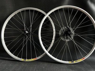 NOS 1997 Real Wheelset + Mavic X223 Disc Rims 26  Retro MTB