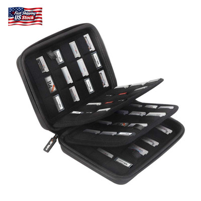 JSVER 96 Slots Game Card Case for New Nintendo Switch 3Ds Hard Carrying Case for