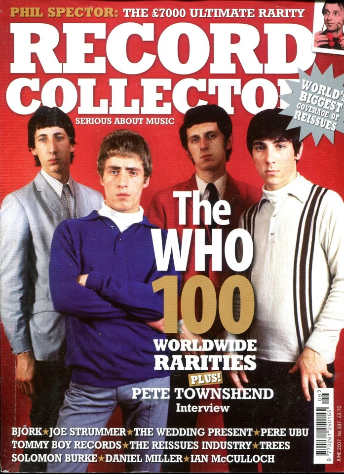 RECORD COLLECTOR magazine No. 337 (UK) THE WHO Phil Spector BJÖRK - Bild 1 von 1