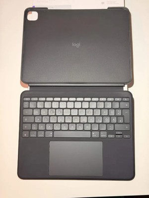 Logitech Combo Touch for iPad Pro 13 (M4) Graphite (DE) - Tablet Tastaturen