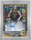 Aliyahna Morris 2025 Bowman Chrome Gold Shimmer Refractor 1st RC Auto /50