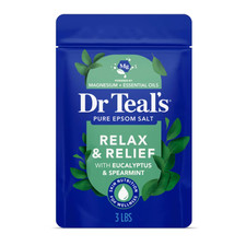Dr Teal's Epsom Salt Magnesium Soak - Relax  Relief with Eucalyptus  Spearmint