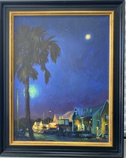 Vintage Jennifer Smith Roger&rsquo;s Original Oil Painting 51 By 41 Inches