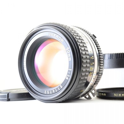 Nikon Ai-S Ais NIKKOR 50 mm F/1.4 Standard Prime MF Objektiv *Near Mint* #5940