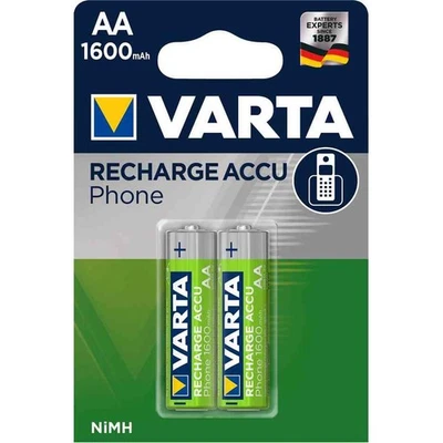 [58399201402] VARTA Blister de 2 piles pour téléphone"Professional Phone Powe... - Photo 1/3