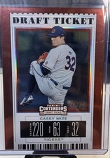 2019 Panini Contenders Draft Picks - Casey Mize #8 Draft Ticket Grey Jersey #32