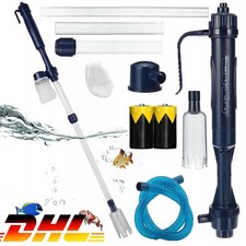 Elektrische Aquarium Reiniger Staubsauger Set mit Batterie f&uuml;r fish Bodenreinig-