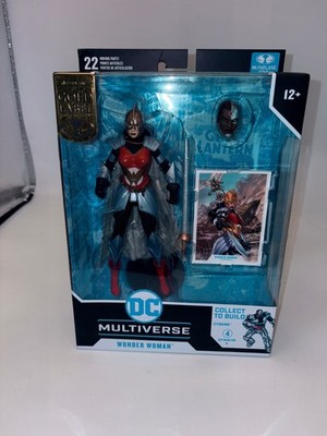McFarlane DC Multiverse Wonder Woman Flashpoint 7'' Action Figure w/ Cyborg BAF