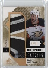 2016-17 SP Game Used Supreme Patch /15 Ryan Getzlaf #PA-RG Patch 0m3o