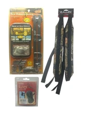 HME Bow Hanger Xtreme+Allen Company Padded Treestand Carry Straps+Allen 30' Rope
