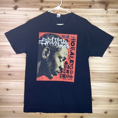 Kendrick Lamar T-Shirt Mens Medium Black The Big Steppers Tour Rap Concert Tee