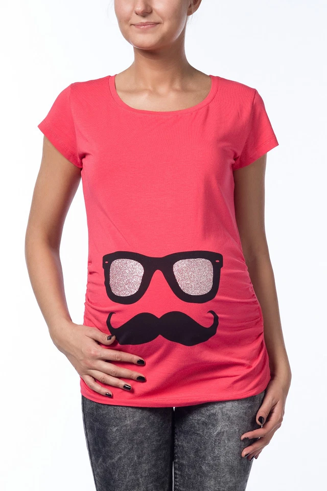 Umstandsmode T-Shirt | Schwangerschaftsshirt Geschenk Maternity Mama Baby NEU - Bild 1 von 1