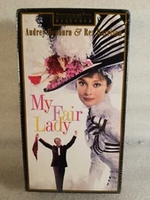 My Fair Lady VHS 1986 New Sealed CBS FOX Video Audrey Hepburn