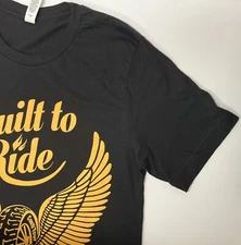 CONTINENTAL TIRES BORN TO RIDE T-SHIRT SIZE SMALL 