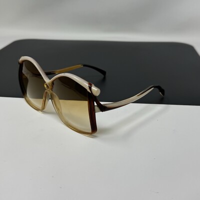 Vintage John Weitz Butterfly Sunglasses Made In France Scratched Lenses Vintage John Weitz Butterfly Sunglasses Made In France  main image 3