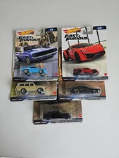 Hot Wheels Premium Fast & Furious 2023 Set of 5 Cars HNW46-B 1/64