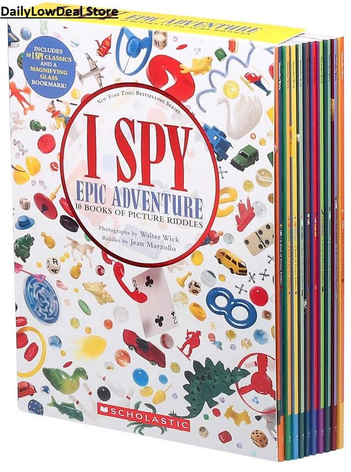 I SPY: 10 Book Box Set - Spy Classics - Children Books - NEW SEALED ITEM!! - Image 3 of 4