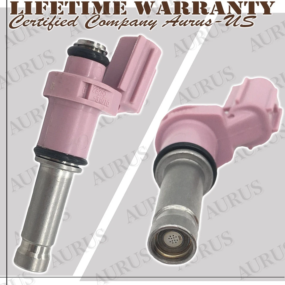 OEM AURUS NEW x6 Fuel Injectors for 06-18 Lexus GS350 GS450H IS300 350 RC300 350 - Image 3 of 4