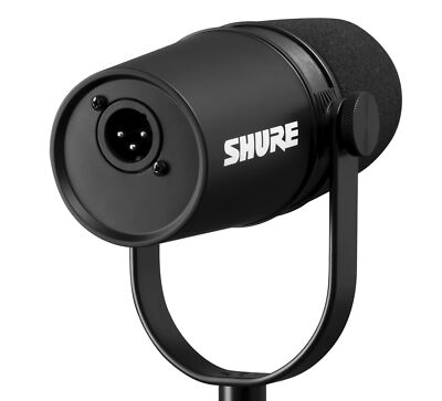 Shure MV7X-0601-PK2-K MV7X Microphone XLR Cable SRH440A Headphones