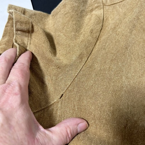 Leinen Maxikleid Safari Größe Small Lonnie G Star Giraffe Landbekleidung Freizeit - Bild 11 von 11