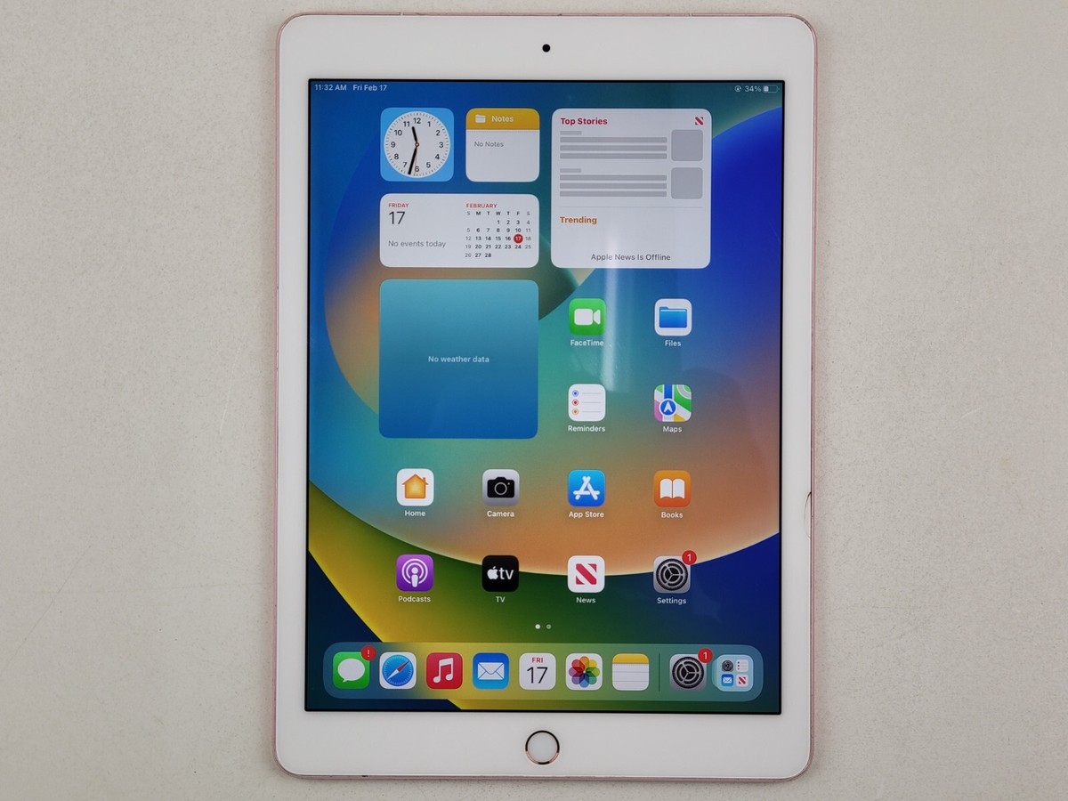 Apple iPad Pro 1st Gen. (A1674) 32GB, Wi-Fi + 4G (Unlocked