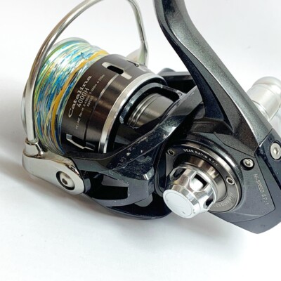 DAIWA Daiwa Catalina 4000H spinning reel with scratches on spool