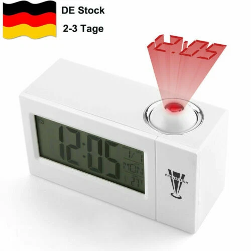 Digitale Reisewecker Projektion