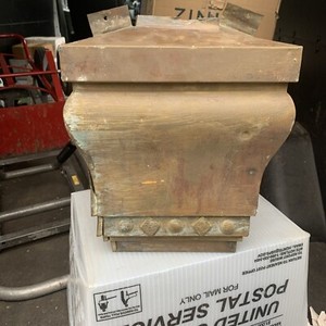 Conductor Head Copper by Gutter Vintage