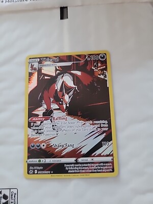 Thievul GG17/GG70 Crown Zenith: Galarian Gallery Holo | eBay