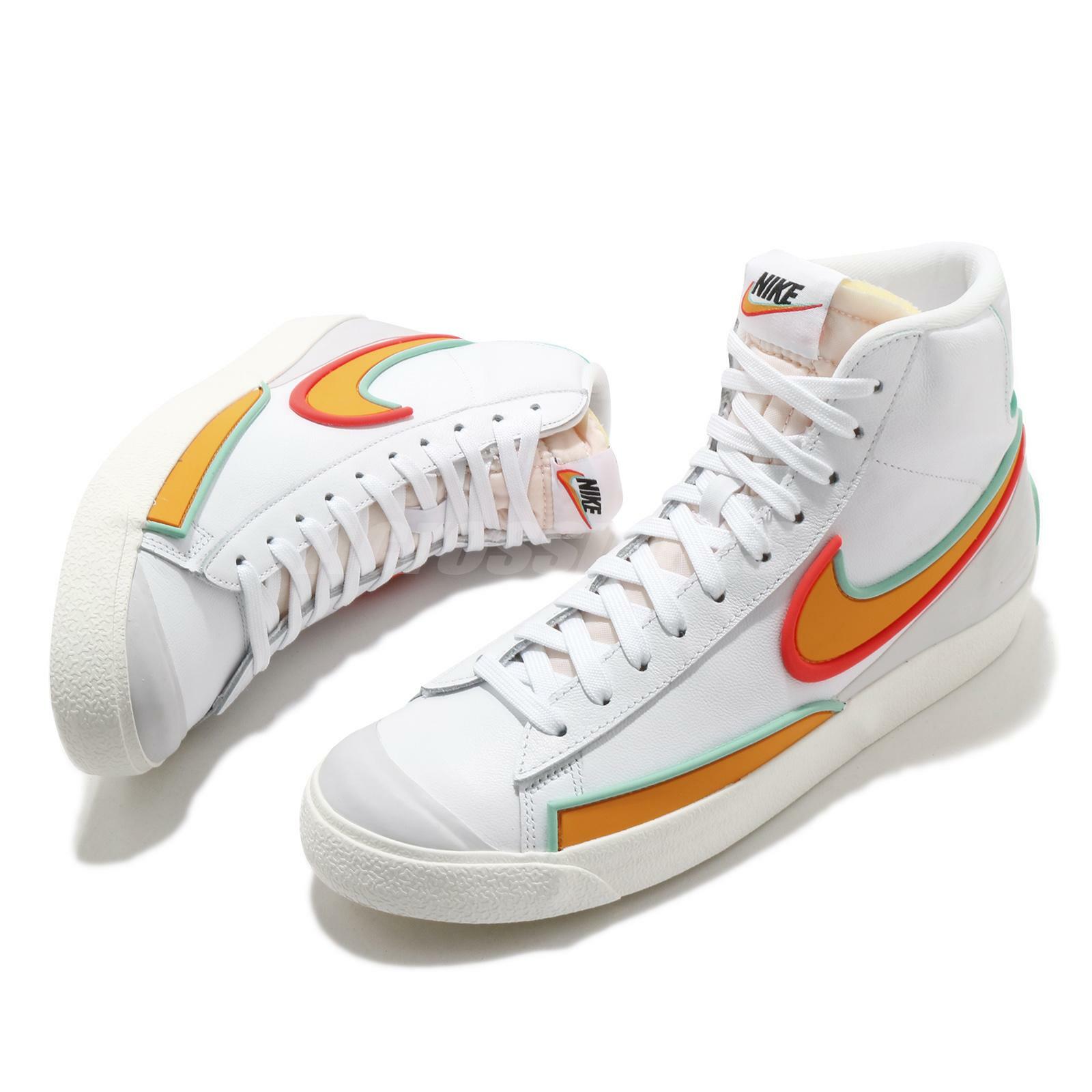 Nike Blazer Mid 77 Infinite White Kumquat Aurora Green Men Casual  DA7233-100 - Shopping.com