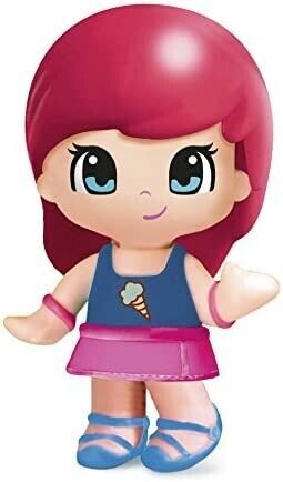 Pinypon – Statuetta Serie 8, Capello Rosso