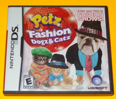 Petz Fashion Dogz and Catz Nintendo DS - Complete CIB 8888165187| eBay