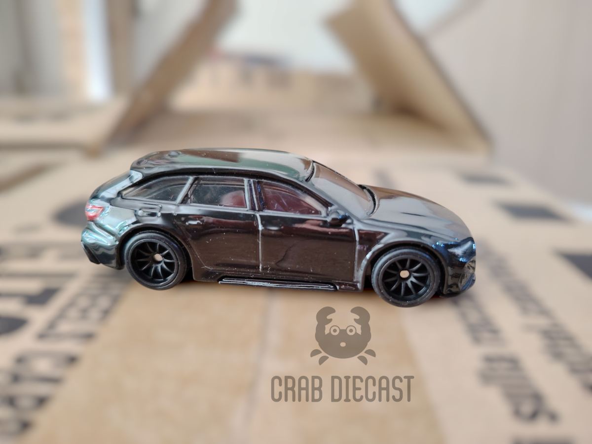 HOT WHEELS PREMIUM CHASE Audi RS6 Avant Loose Fast Wagon [Black