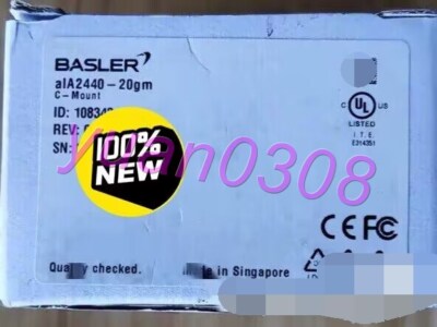 NEW BASLER ala2440-20gm  Industrial Camera Via DHL or FedEX