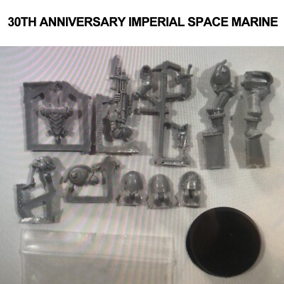Uncolored model 30Th Anniversary Imperial Space Marine WOW